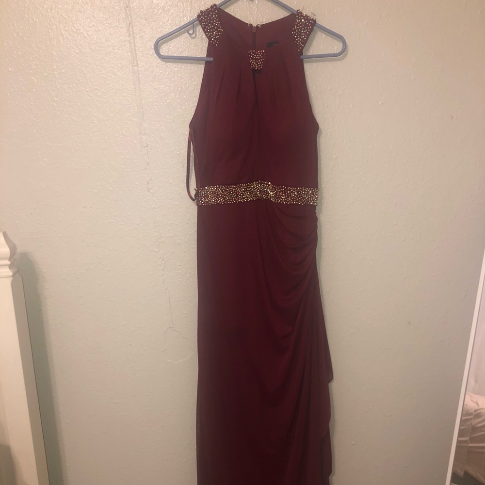 Wine dress
